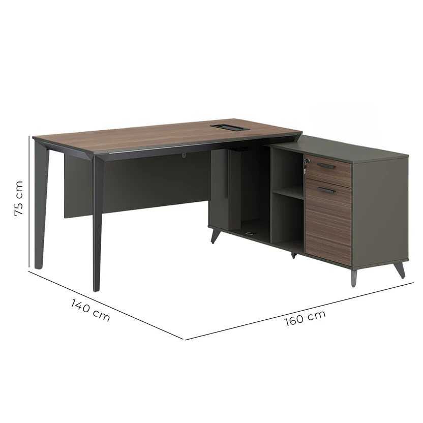 Escritorio L Cracovia 1.60 mts - Imagen 5