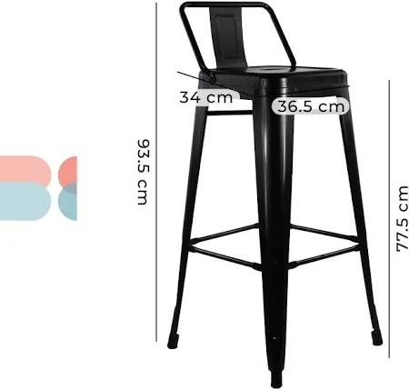 Banco Metalico Alto Gante Mobilek - Imagen 4