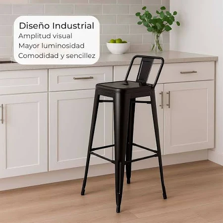 Banco Metalico Alto Gante Mobilek - Imagen 5