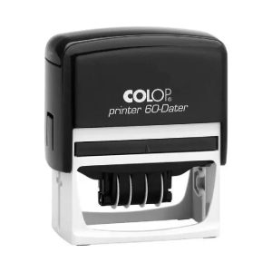 Sello Fechador Printer 60 Negro Colop 37x76mm