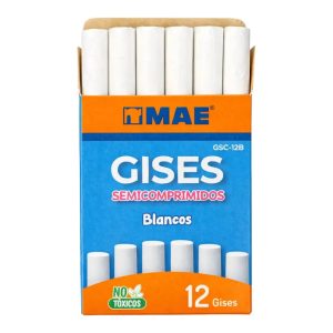 Gises Blancos GSC-12B MAE Caja C/12 pzs