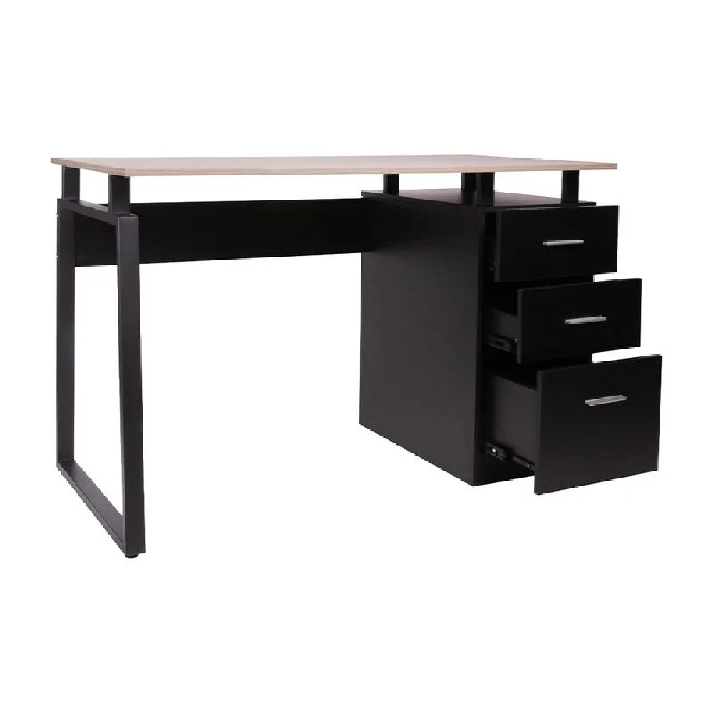 Escritorio Oz-3818 Pedestal Cenizo