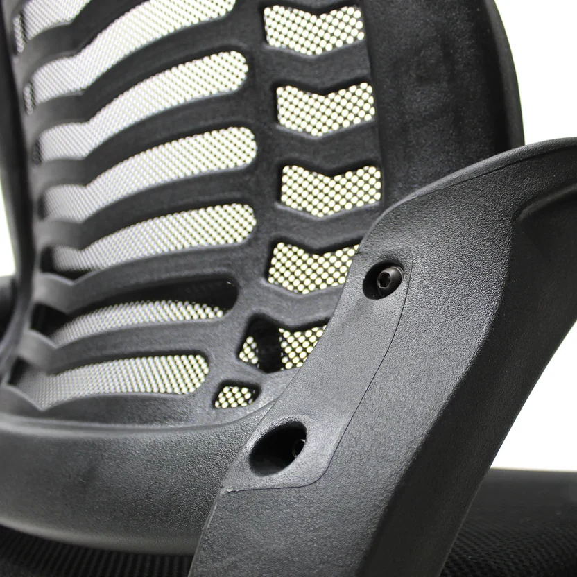 Sillón Mesh 108A respaldo alto color negro - Imagen 3